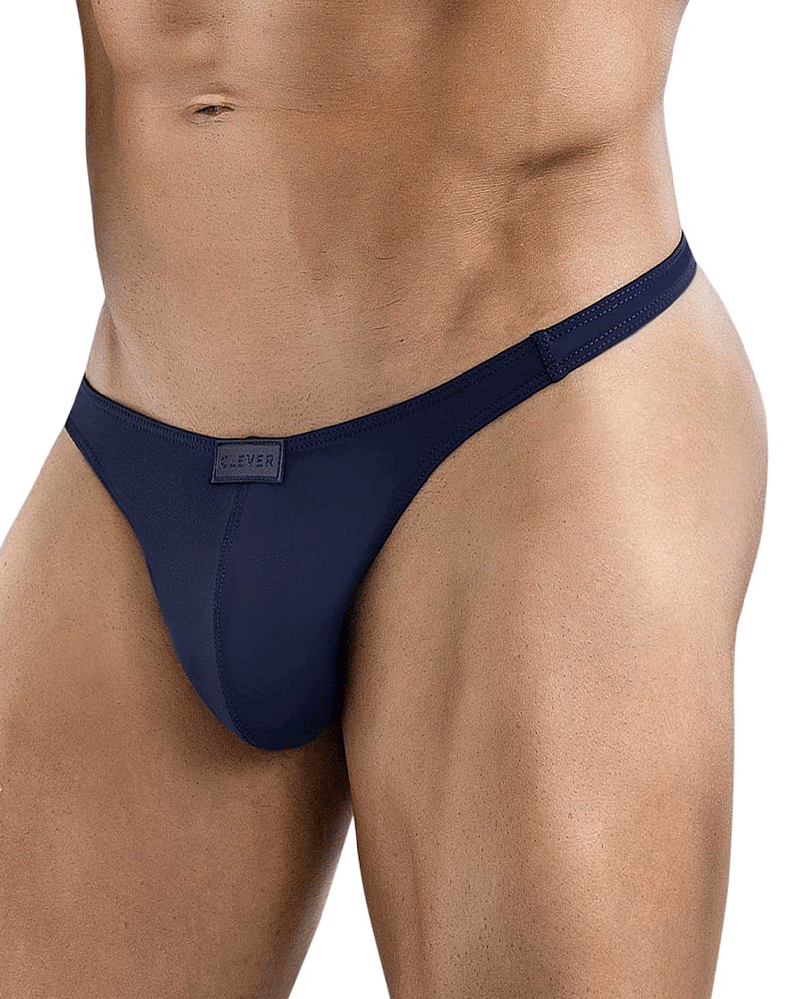 Clever 1830 Desirable Thongs Dark Blue