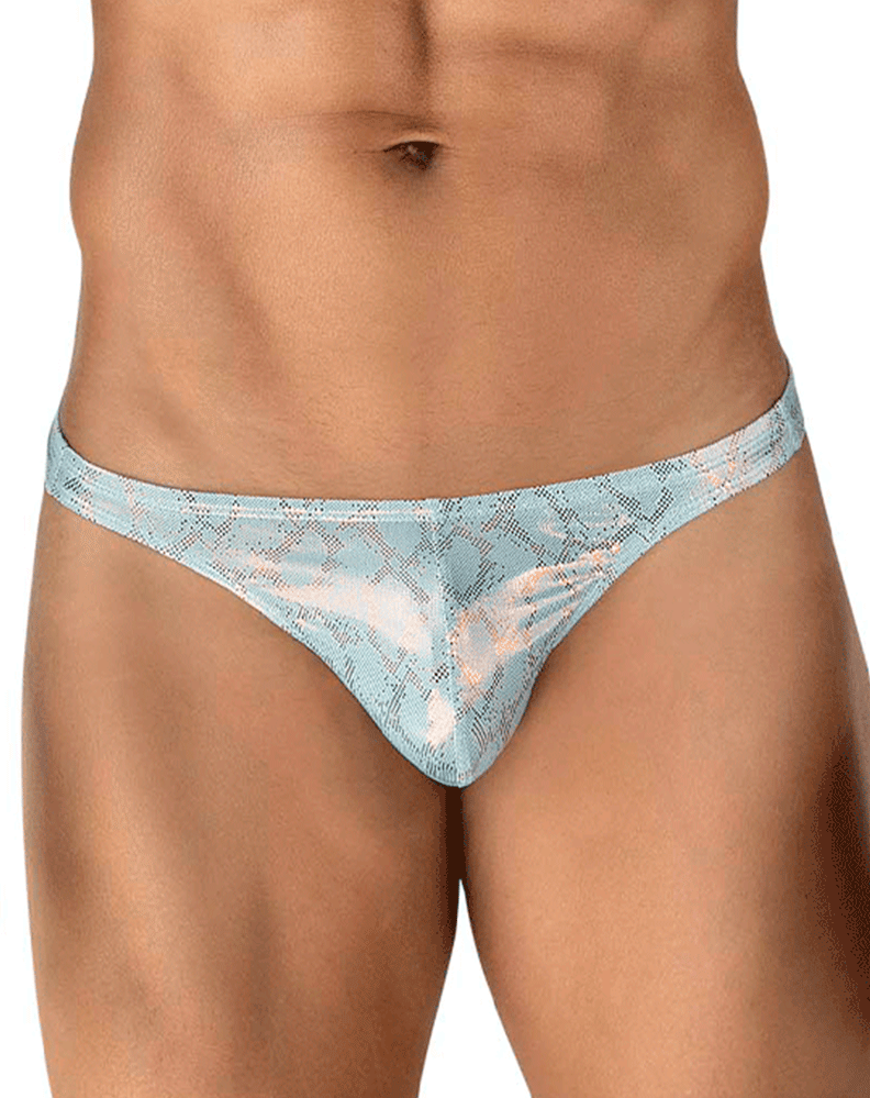Clever 2063 Diamond Thongs Blue