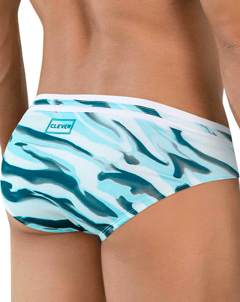 Clever 2067 Baru Swim Briefs Blue