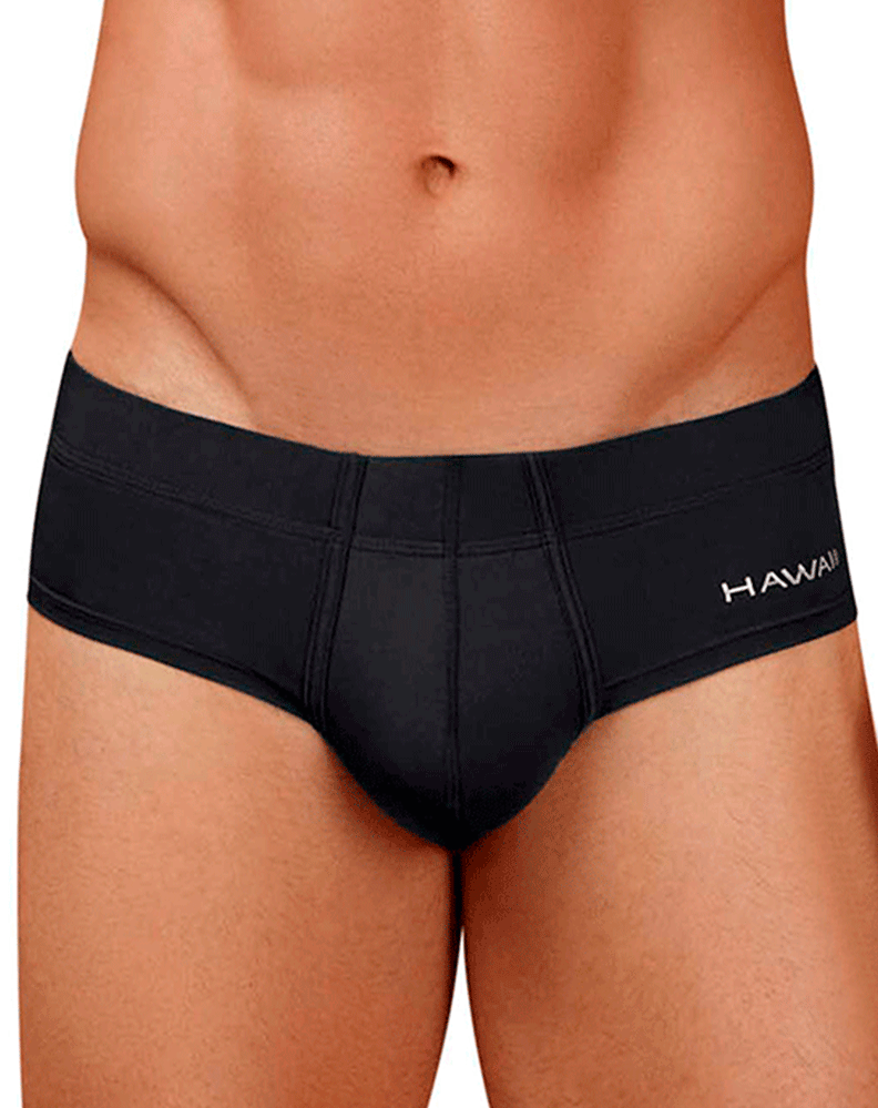 Hawair 42241 Microfiber Briefs Black-01