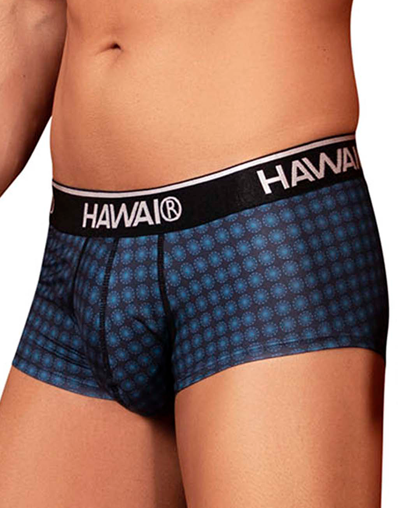 Slip imprimé Hawai 42430 bleu