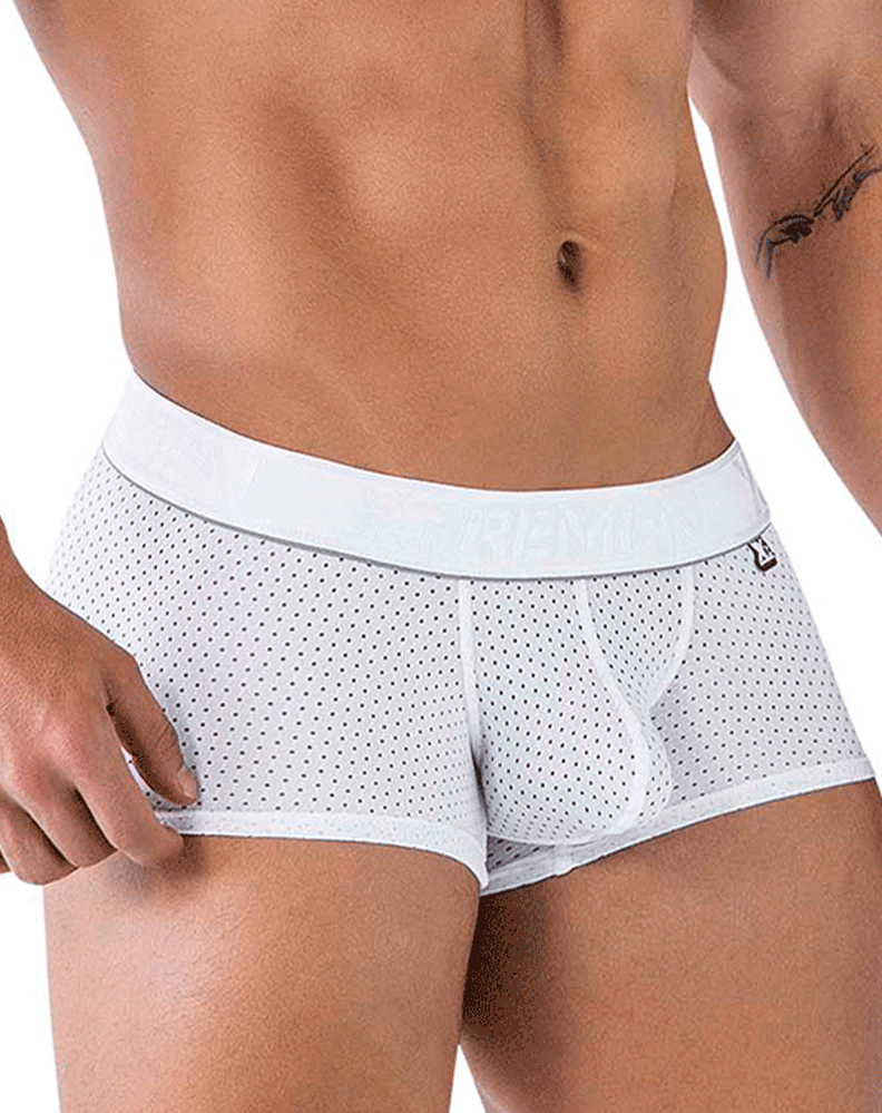 Xtremen 91212b Mikrofaser-Badehose, Weiß