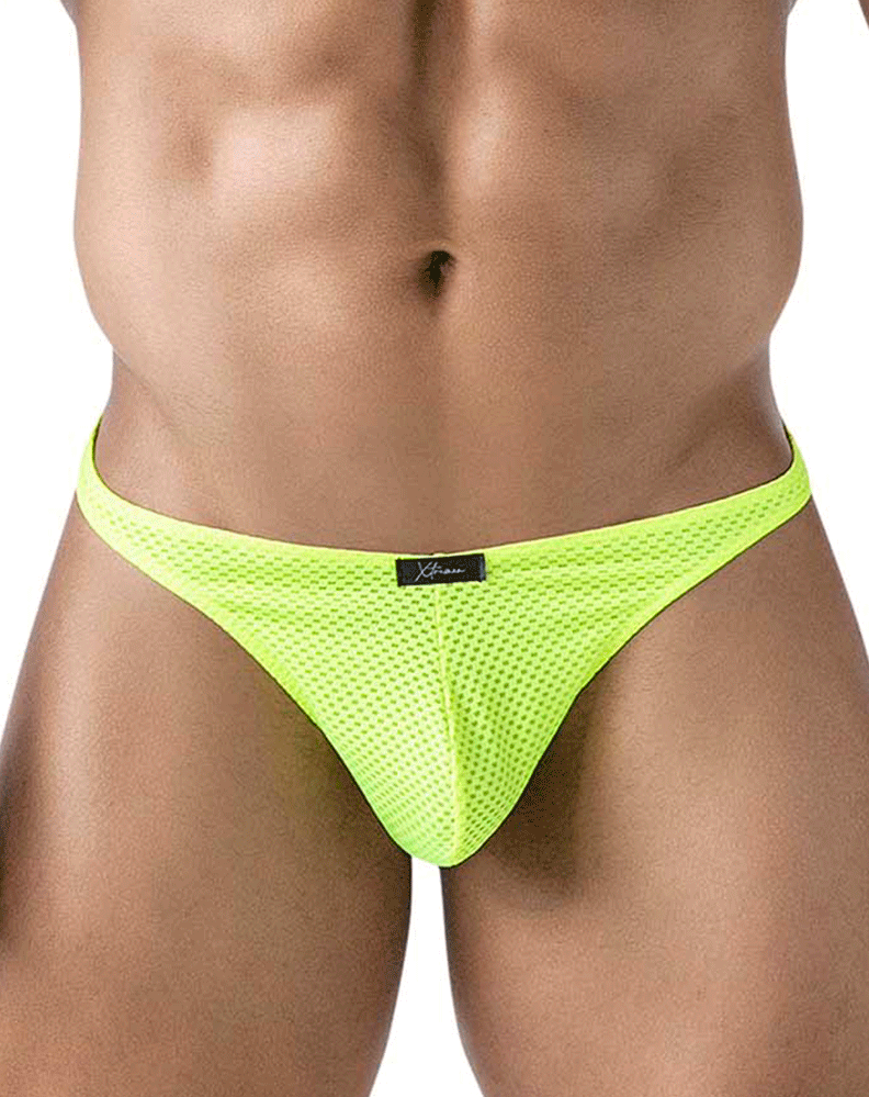Xtremen 91226 Microfiber Thongs Neon Green