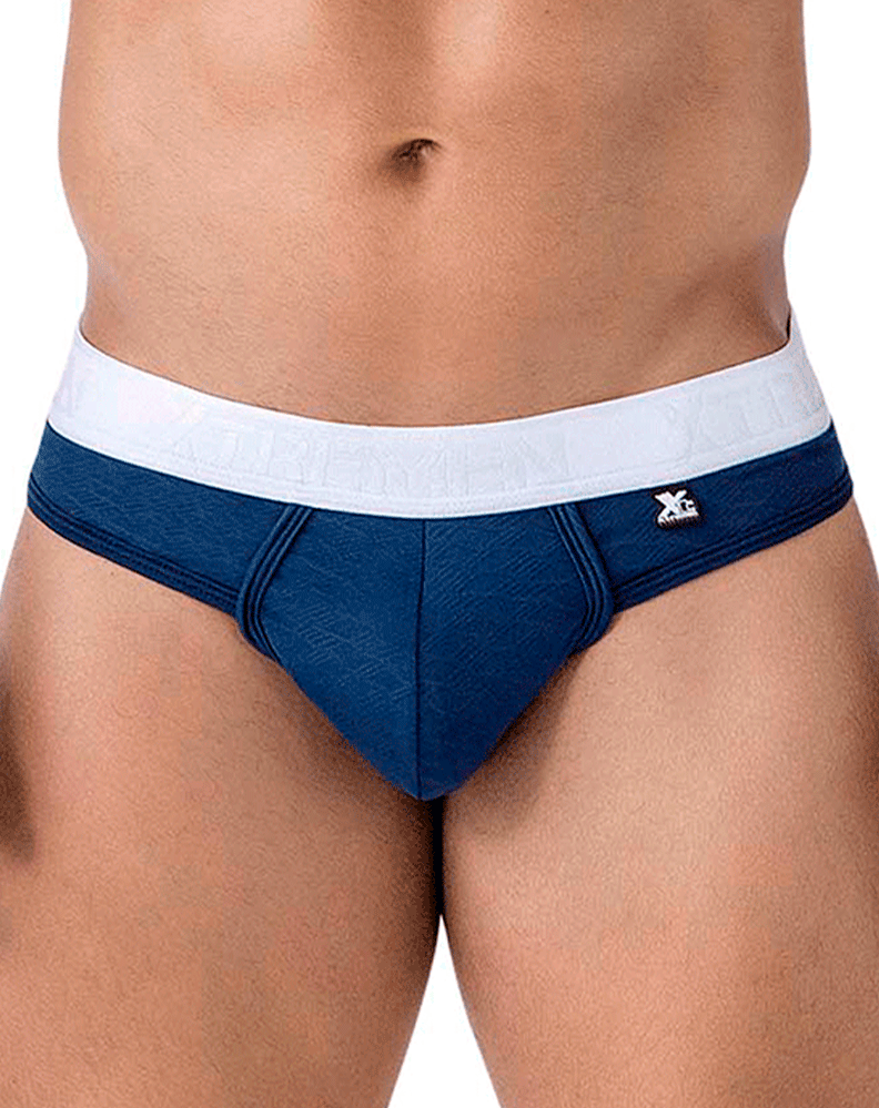 Xtremen 91241 Mikrofaser-Strings Dunkelblau