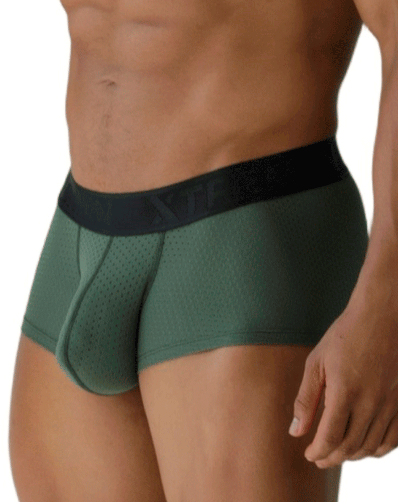 Xtremen 91252 Xtremen Signature Breathable Trunks Military Green