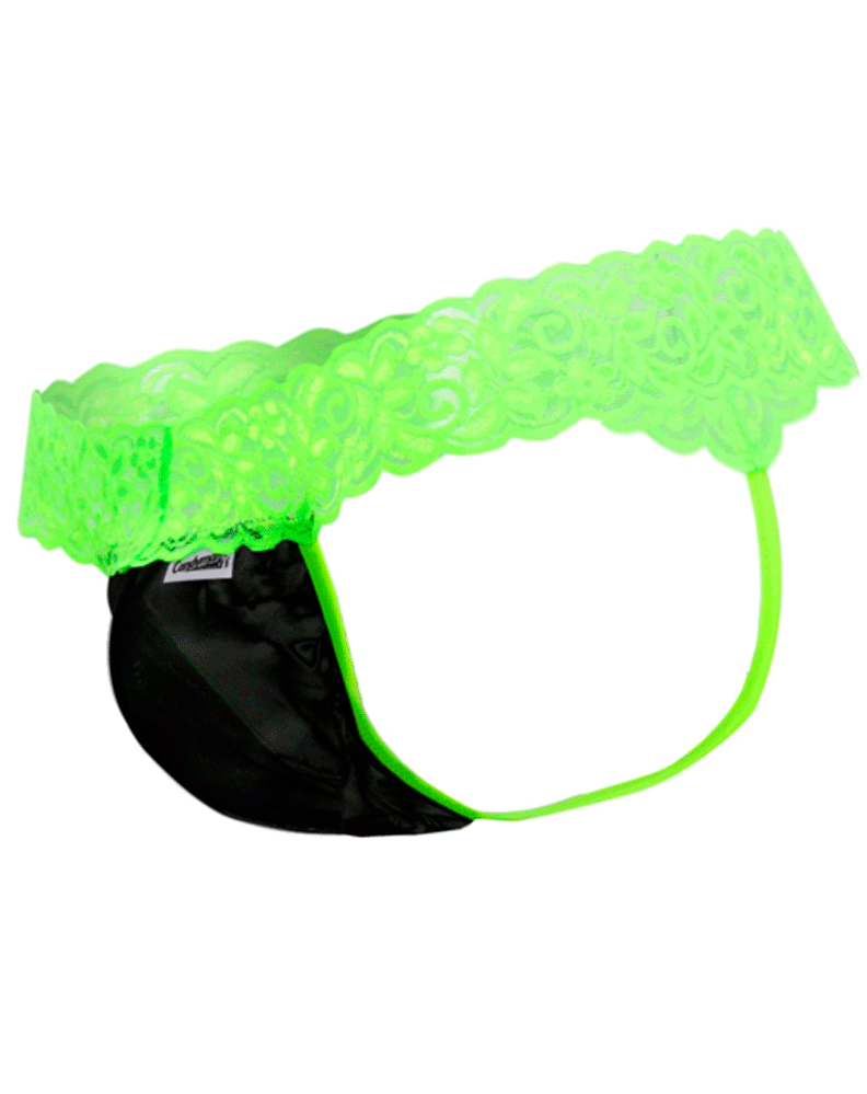 Candyman 99370x String séduisant vert vif