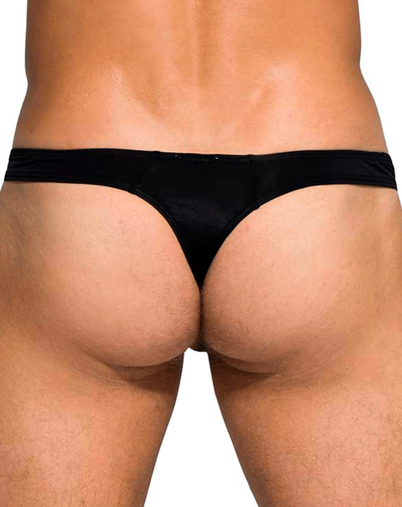 Private Structure Dgemu3545bt Desire Glaze Thong Black