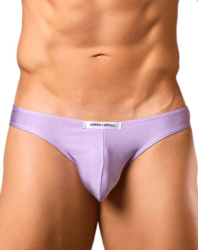 Justin+simon Xsj01 Classic Silky Bikini Lilac