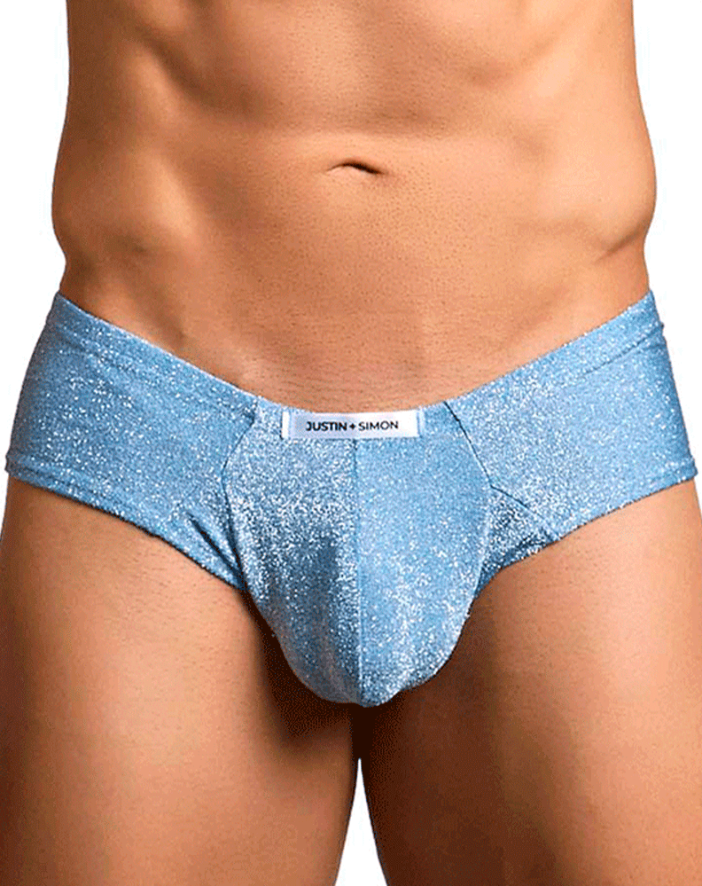 Culotte joue Justin+Simon XSJ22 Lurex Bleu