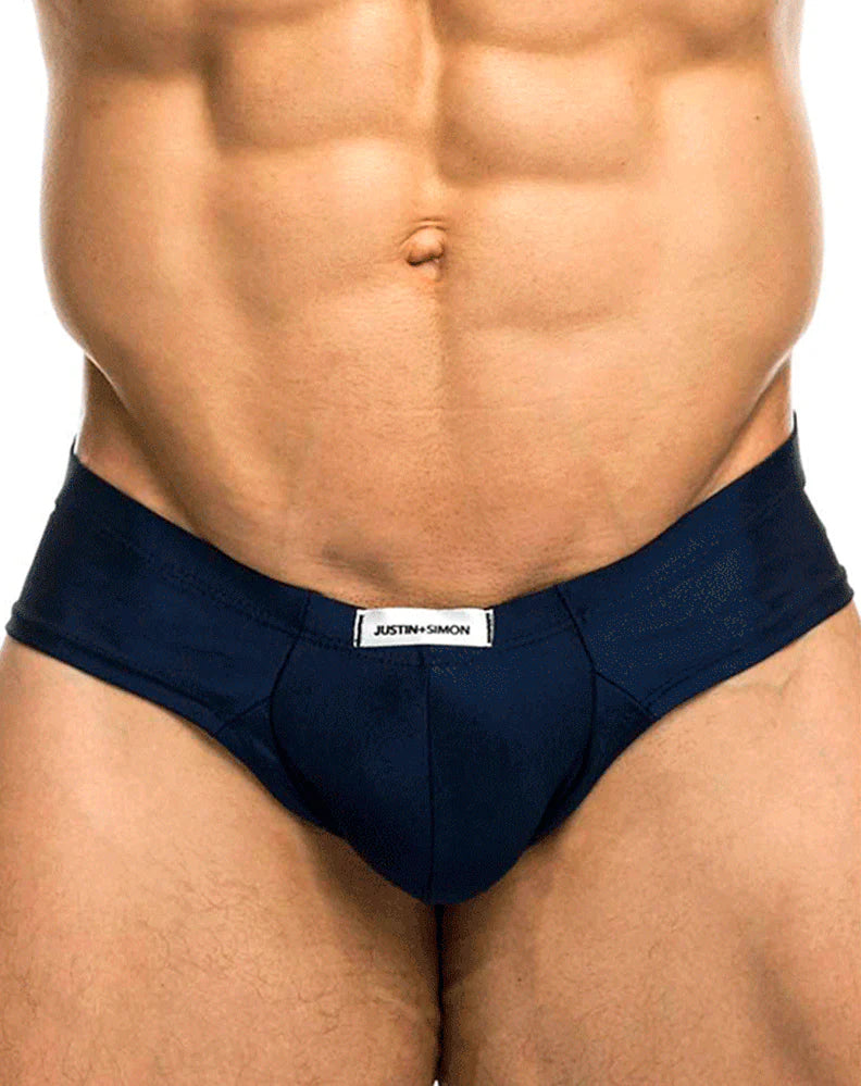 Justin+simon Xsj22 Cheek Briefs Navy