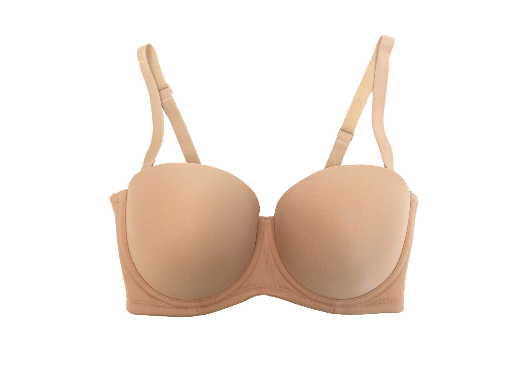 Nude Front QT Intimates 5-Way Convertible Strapless Bra 1103