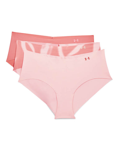 Under Armour Women Pure Stretch Printed Hipster 3-Pack 1325659