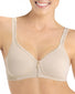Damask Neutral Front Vanity Fair Body Caress Convertible Wire-Free Bra
