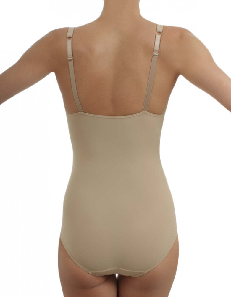 Toast Back Wacoal Try a Little Slenderness Hidden Wire Body Briefer