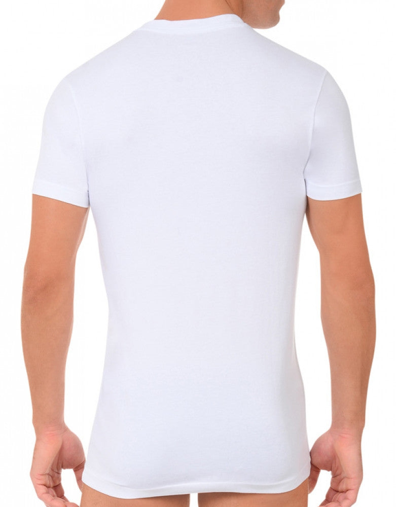 White Back 2xist 2-Pack Stretch Core V-Neck T-Shirts