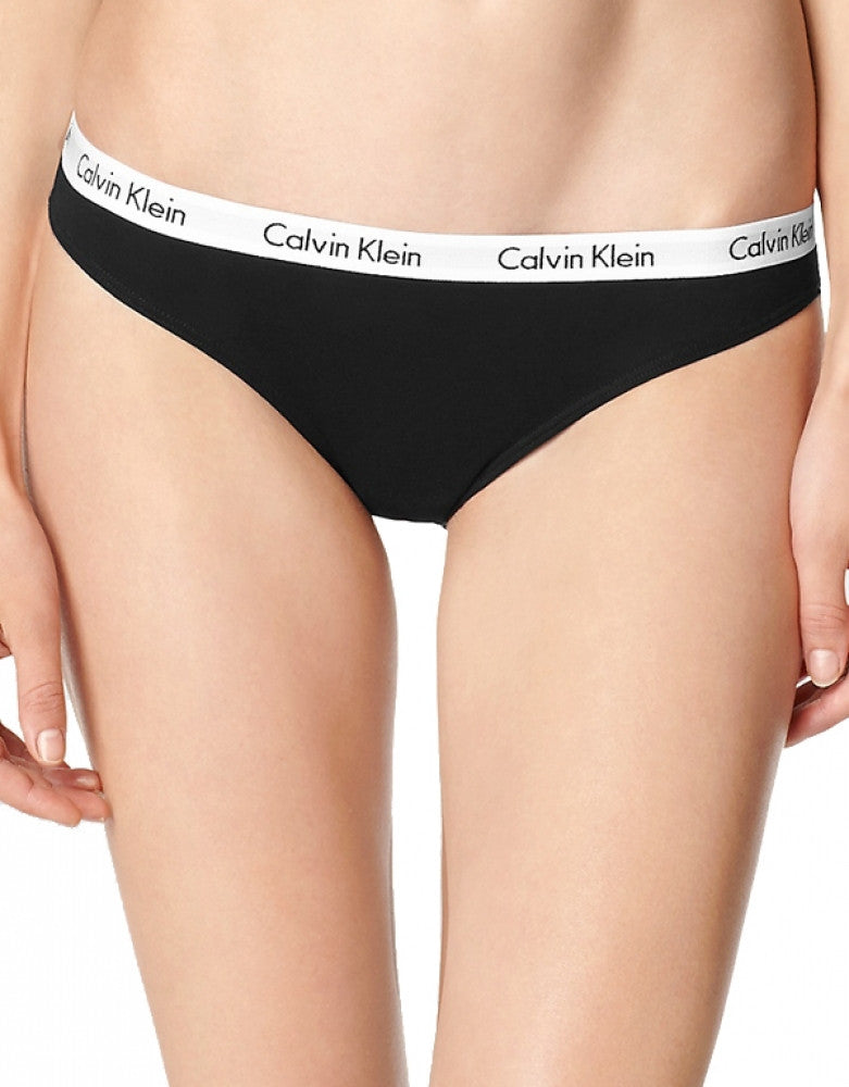 Black/White/Grey Side Calvin Klein 3-Pack Carousel Bikini