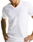 White Front Calvin Klein 2-Pack Big Man V-Neck T-Shirts