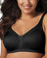 Black Front Playtex 18 Hour Back Smoother Wirefree Bra 4E77