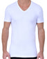 White Front 2xist 3-Pack Essential Slim Fit V-Neck T-Shirt 020341