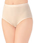 Damask Neutral Front Vanity Fair Comfort Where It Counts Brief Panty 13163