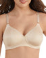 Damask Neutral Front Vanity Fair Beauty Back Wirefree Bra 72345
