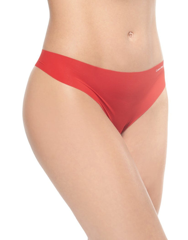 Calvin Klein Women's Invisibles Thong Underwear D3428 Pyramid Stripes