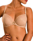 Nude Front Chantelle Chic Sexy Underwire Plunge 3-Part Cup Bra