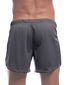 Grey Back Go Softwear Gym Shorts with Built-In Jock 8359