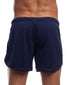 Navy Back Go Softwear Gym Shorts with Built-In Jock 8359