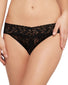 Black Front Hanky Panky Signature Stretch Lace Thong