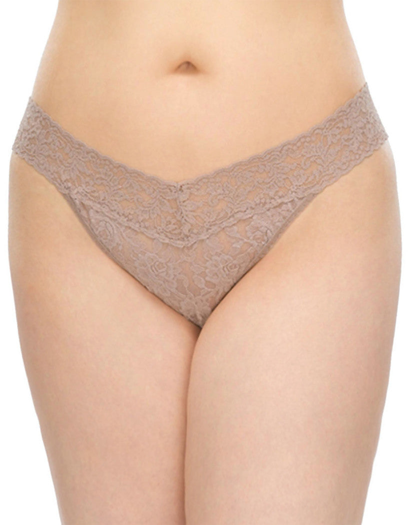 Chai Front Hanky Panky Stretch Lace Plus Size Thong