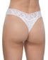 White Back Hanky Panky Signature Stretch Lace Thong