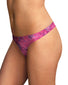 Lilac Cosmos Print Front Maidenform Comfort Devotion Thong