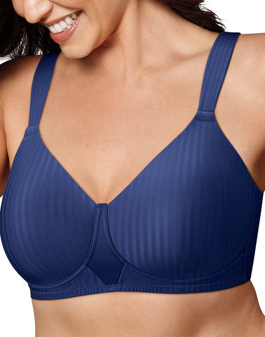 Playtex womens Secrets All Smoothing Full-figure Wirefree Us4707 Full  Coverage Bra, In the Navy, 36B US at  Women's Clothing store
