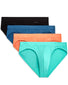 Turquoise/Dark blue Coral Chic/Black Front 2xist Cotton 4-Pack Bikini 31020432