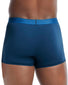 Dark Blue/Circle Geo/Coral Chic Back 2xist Cotton Stretch No-Show Trunks 3-Pack 31021333