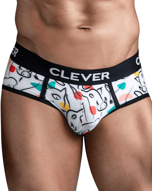 Clever 1726 Grange Briefs White