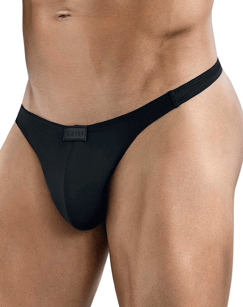Clever 1830 Desirable Thongs Black