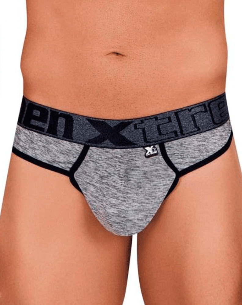 Xtremen 91101 Mikrofaser-Strings Jasper Grey