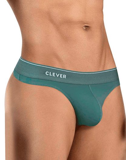 Clever 2044 Mendoza Thongs Green