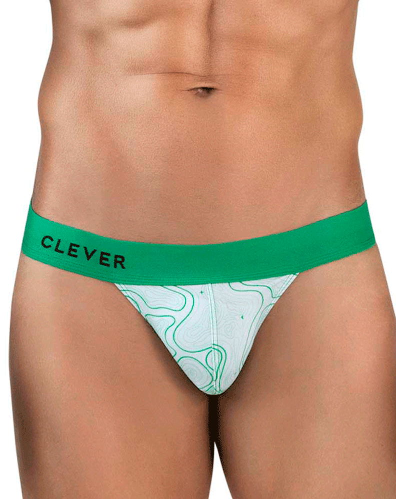 Clever 2057 Maze Bikini Green