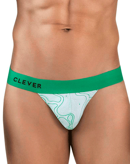 Clever 2057 Maze Bikini Green