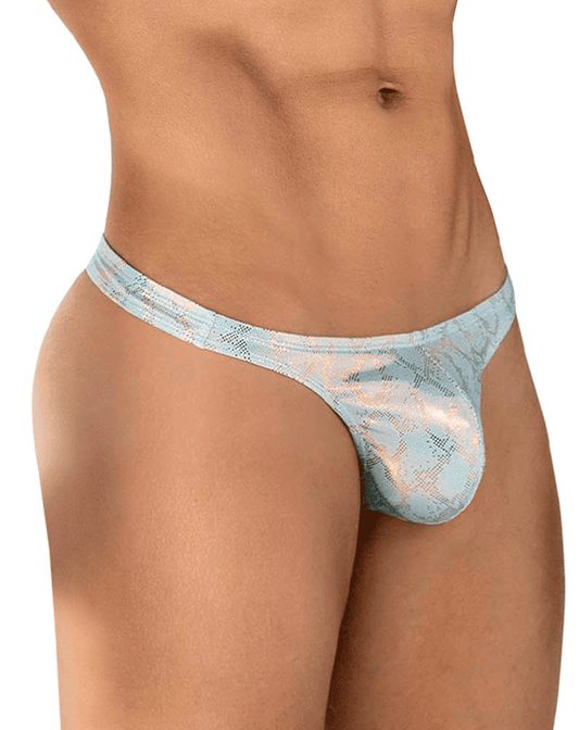 Clever 2063 Diamond Thongs Blue