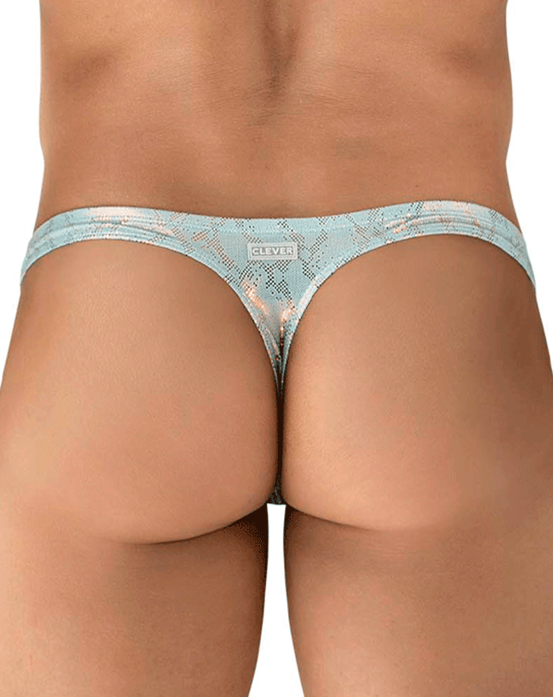 Clever 2063 Diamond Thongs Blue