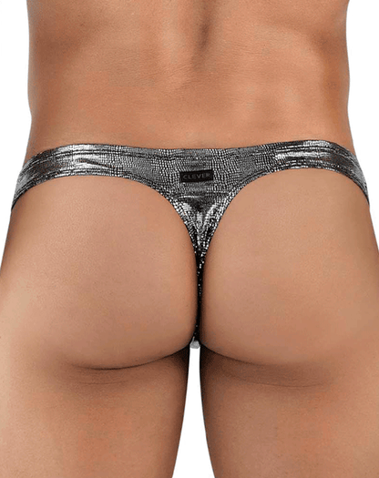 Clever 2072 Sparkles Thongs Black