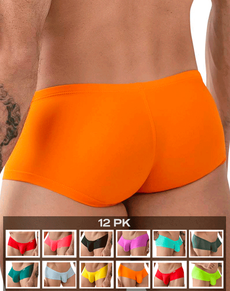 Clever 229956 12pk Australian Latin Trunks Multi-colored