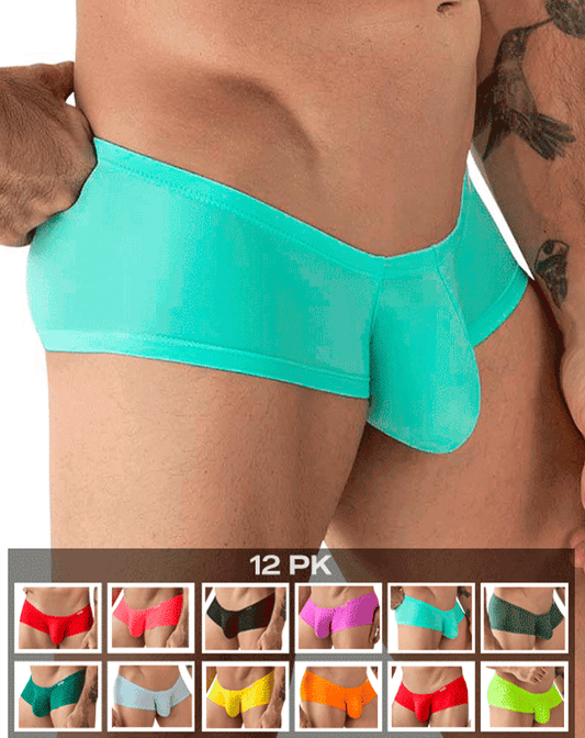 Clever 229956 12pk Australian Latin Trunks Multi-colored