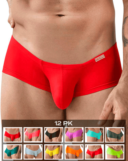 Clever 229956 12pk Australian Latin Trunks Multi-colored