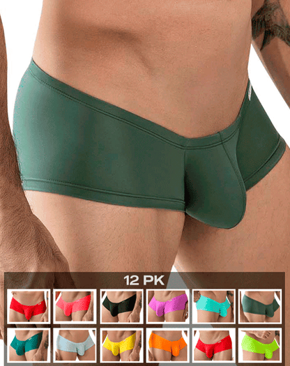 Clever 229956 12pk Australian Latin Trunks Multi-colored