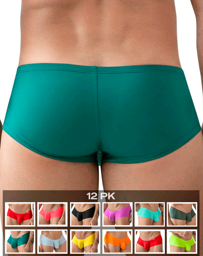 Clever 229956 12pk Australian Latin Trunks Multi-colored